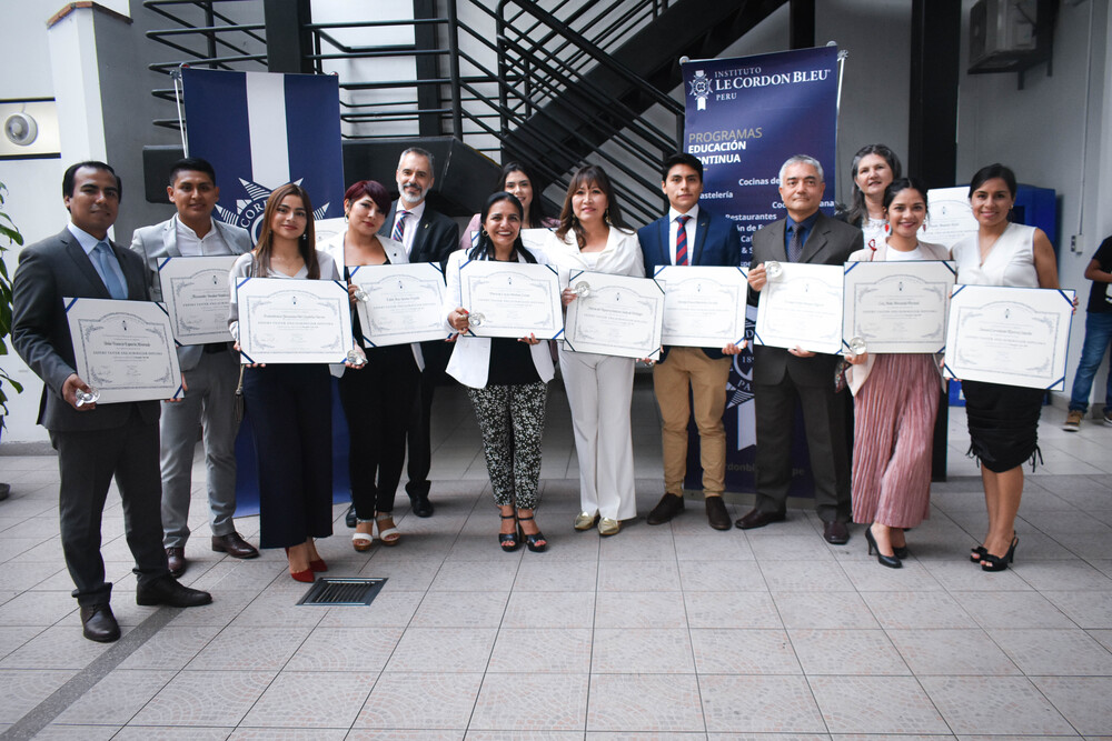Felicitamos a la promoción 37 de la Escuela de Cata y Sommelier del Instituto Le Cordon Bleu