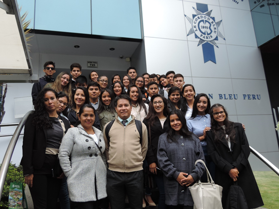 Delegación de estudiantes de la Escuela de Turismo de la Universidad Nacional de San Martin -Tarapoto visitó Le Cordon Bleu Perú