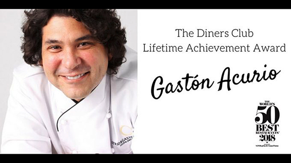 ¡Felicitaciones a nuestro reconocido Chef Gastón Acurio!