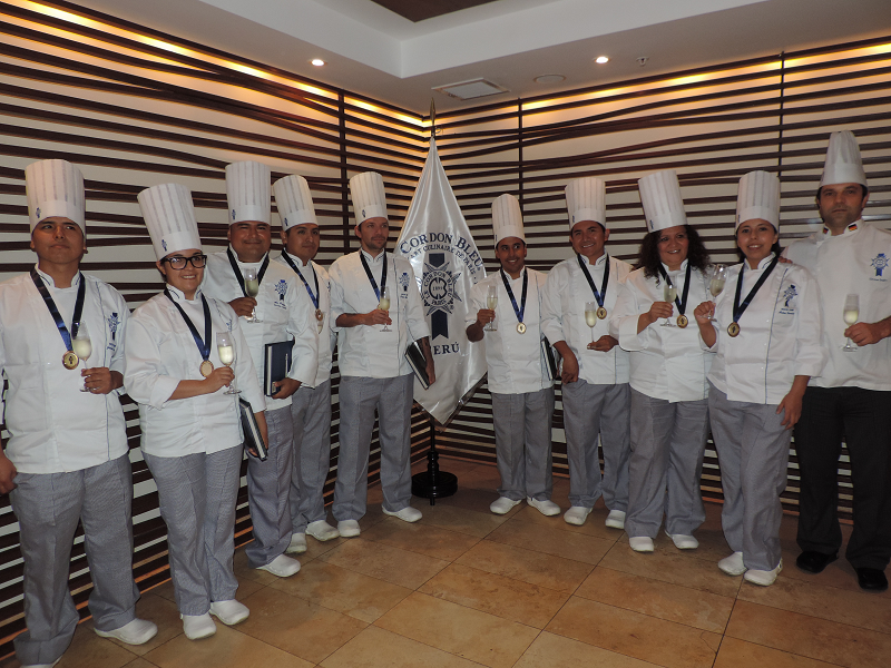 Graduación de alumnos del programa de Master Cuisine de Le Cordon Bleu Perú – Promoción 2018-I