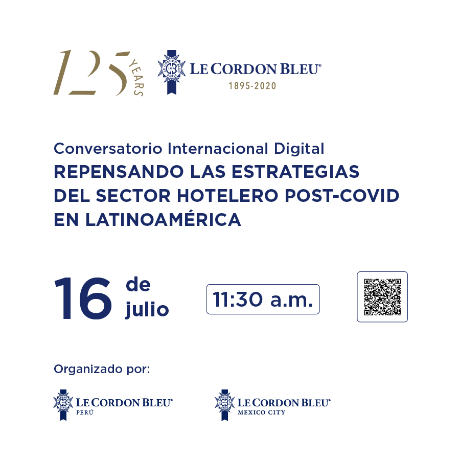 Conversatorio Internacional Digital " Repensando las estrategias del sector hotelero post - Covid en Latinoamérica"
