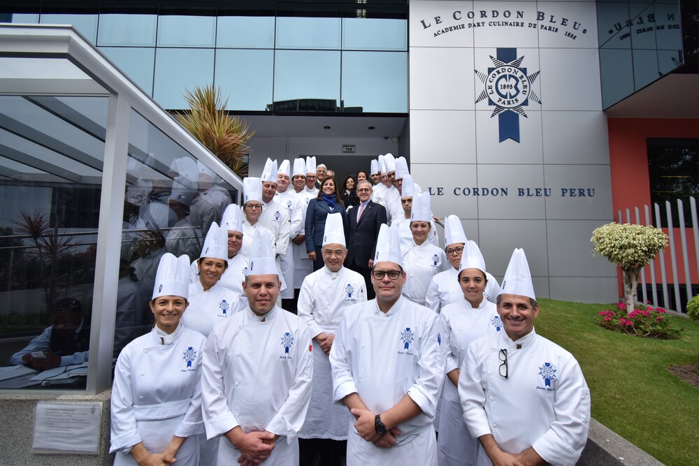 André J. Cointreau, presidente de LCB Internacional visitó Le Cordon Bleu Perú